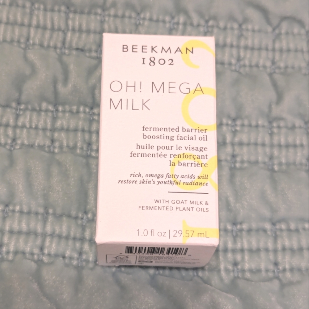 Beekman 1802 Oh! Mega Milk fermented barrier boosting facial oil